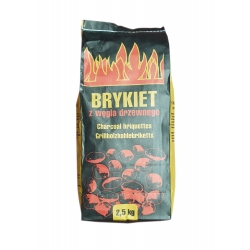 Brykiet drzewny na grilla 2,5kg