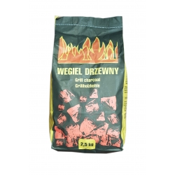 Węgiel drzewny na grilla 2,5kg