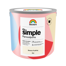 Beckers It's Simple 2,5L Banana Pudding