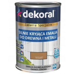 Dekoral emalia Emakol Strong 0.9L KAWOWY JASNY