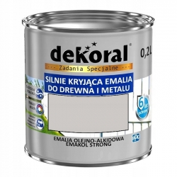 Dekoral emalia Emakol Strong 0.2L POPIELATY