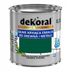 Dekoral emalia Emakol Strong 0.2L ZIELONY SOCZYSTY