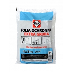 Folia malarska ochronna EXTRA GRUBA 4x5m (20m2)