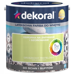 Dekoral Akrylit W GROSZKOWY PASTELOWY 2,5L
