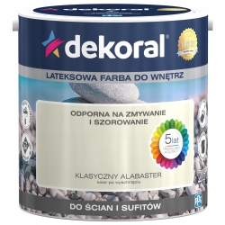 Dekoral Akrylit W KLASYCZNY ALABASTER 2,5L