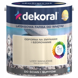 Dekoral Akrylit W LODY WANILIOWE 2,5L