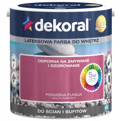 Dekoral Akrylit W POWABNA FUKSJA 5L
