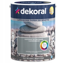 Dekoral Akrylit W SREBRZYSTA SZAROŚĆ 5L