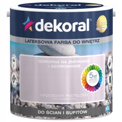 Dekoral Akrylit W WRZOSOWY PASTELOWY 2,5L