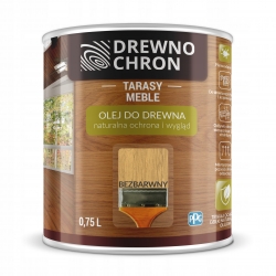 Drewnochron Olej do drewna 0,75L BEZBARWNY