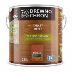 Drewnochron Olej do drewna 2,5L MERBAU
