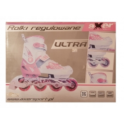 Rolki regulowane Ultra Axer roz. L (39-42)