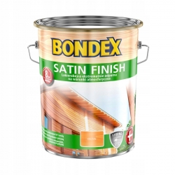 Bondex SATIN FINISH lakierobejca 5L KASZTAN