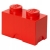LEGO Storage Brick 2 pojemnik na klocki czerwony